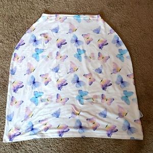 Girl nursing/car seat cover